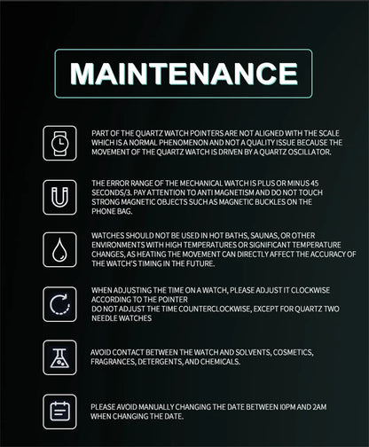 Men Mechanical Winding Watch Montre Homme 2024 New BRUBOSES 5ATM Water Resistant Luminous Tonneau Quartz Wristwatch WIth Diamond