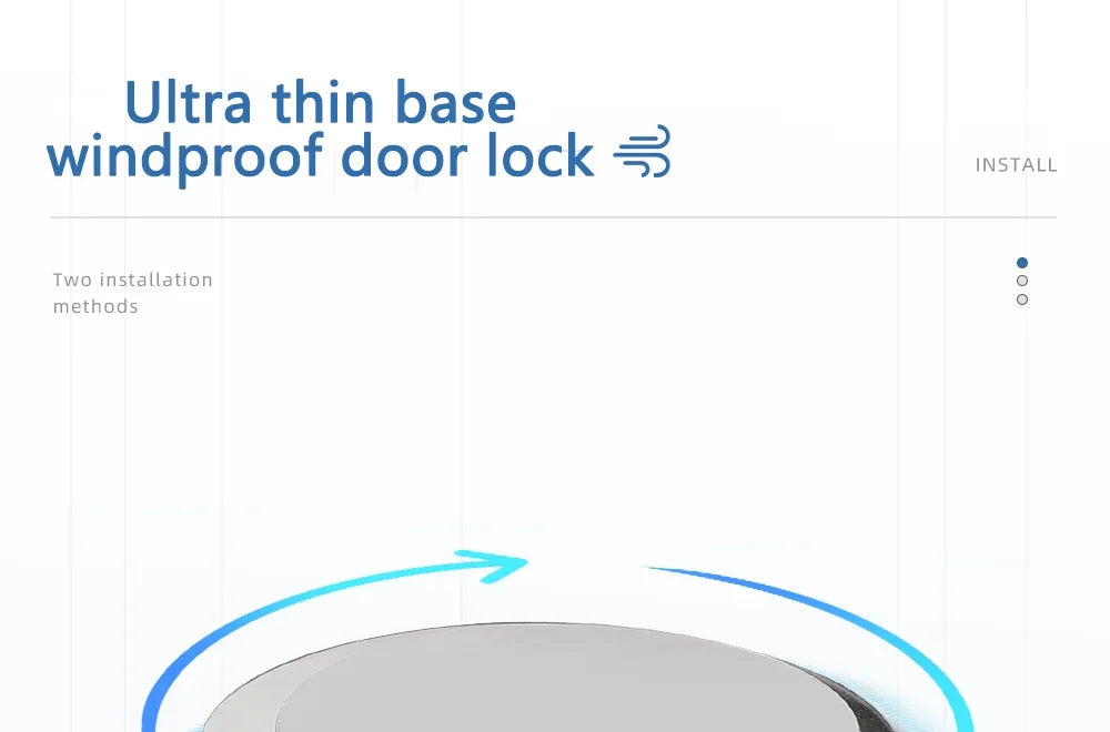 Stainless steel magnetic door stopper, gray black nail free door base, door hardware Door close prevention Door stop door closer