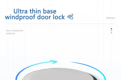 Stainless steel magnetic door stopper, gray black nail free door base, door hardware Door close prevention Door stop door closer