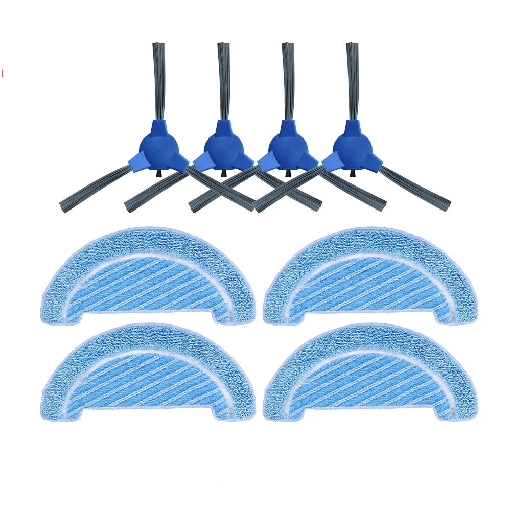 Fit For Conga 1090 / 1790 Ultra / 1790 Titanium Roller Side Brush Hepa Filter Mop Rag Robot Vacuums Spare Part Accessories