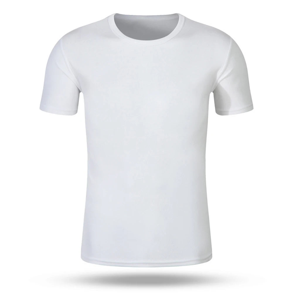 Mens T-shirt Casual Shirts Sport Short Sleeved Top Summer Hot Sale Quick Dry Tees