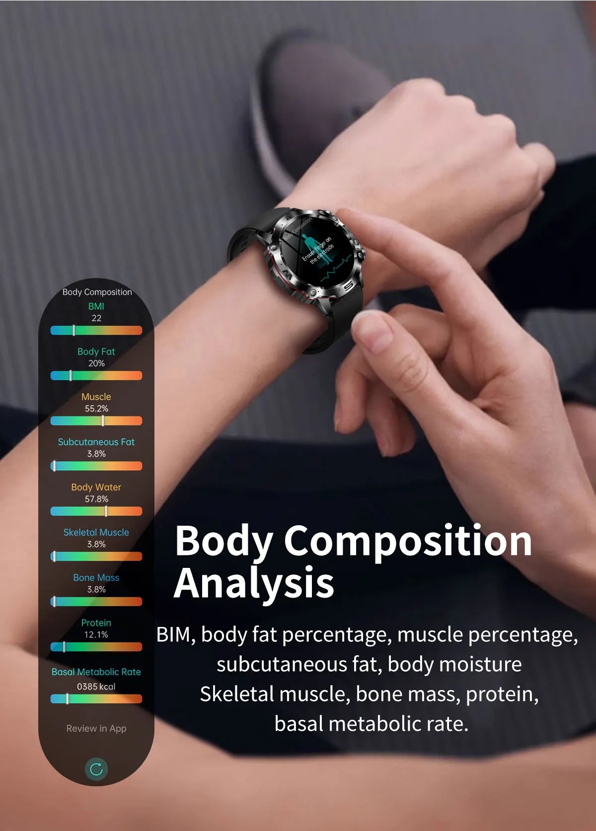 Sapphire 2025New Health managed Smart Watch Health measure Blood Fat Uric Acid Call ECG+PPG blood pressure Health Smartwatch IOS