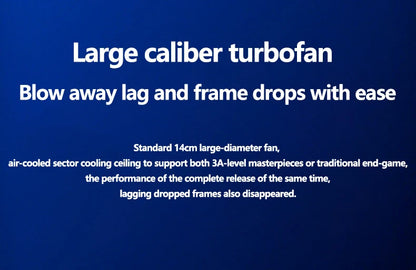 Gaming Laptop Cooling Pad, Laptop Cooling Stand with 5.5inch External Cooling Fan, Rapid Cooling Laptop 15.6-21inch