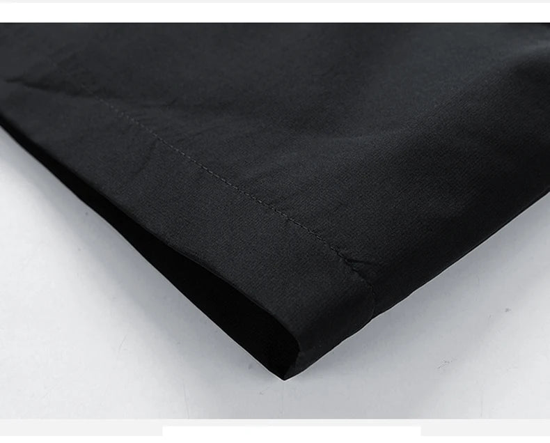 Large Size Jacket Men's Spring Autumn Multi-pocket Loose Workwear Jacket Hooded Youth Trendy Tops Mens Clothes 8XL 9XL