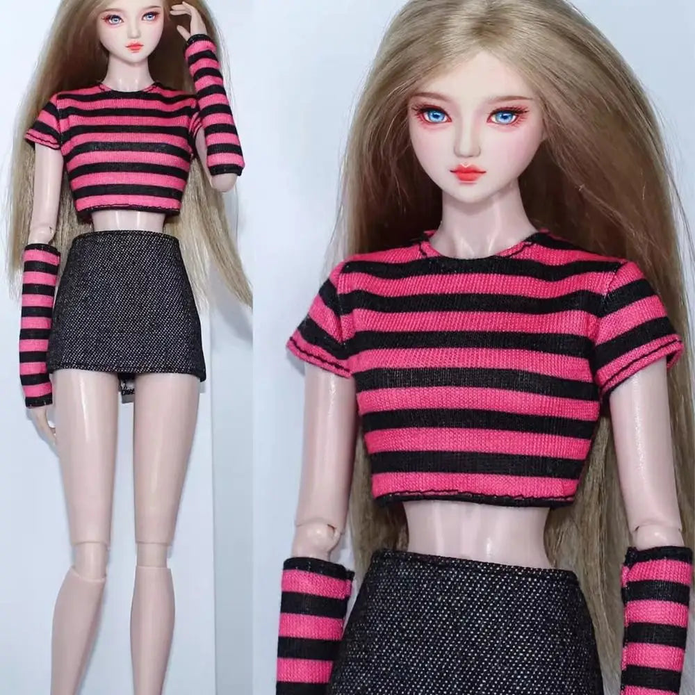 Elegant Doll Party Clothes 10 Styles Fashion Plush Coat Casual Wears Dolls DIY Accessories 11.5