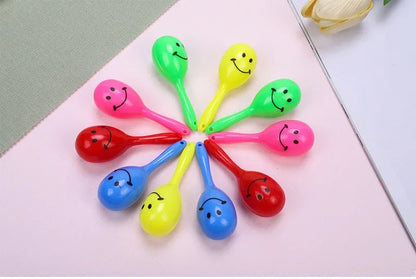 10Pcs Cartoon toddler toys, sand hammer toys, learning toys, party cheering instruments, creative toys and small gifts
