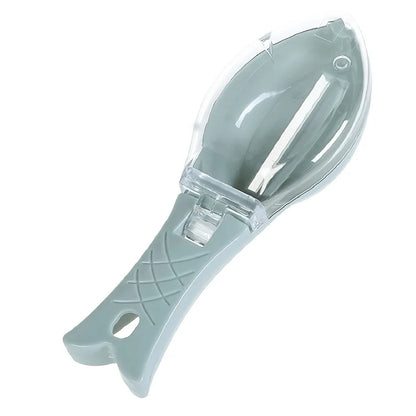 Fish Skin Brush Fast Remove Fish Scale Scraper Planer Tool Fish Scaler Fishing Knife Cleaning Tools Kitchen Cooking Accessorie