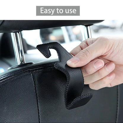 2pcs Anti-Scratch Hooks for Purses and Bags, Car Seat Hanger Coat Rack Vehicle Storage Hook