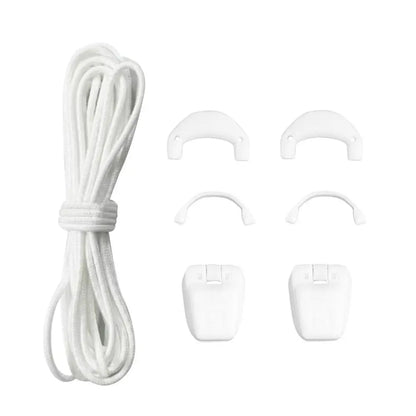 Soft Fabric Quick lace Kit Casual No tie Shoe laces Colorful Round Tennis Laces Sneaker Fabric Shoe laces Shoelaces For Salomon