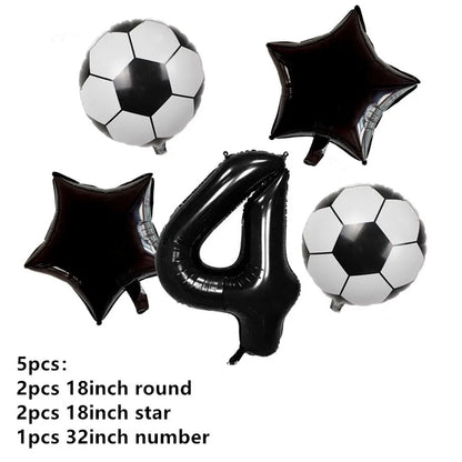 108*180cm Football Tablecloth Party Supplies Disposable Plate Tableware Party Birthday Party Decor Kids Boy Soccer Party Supplie