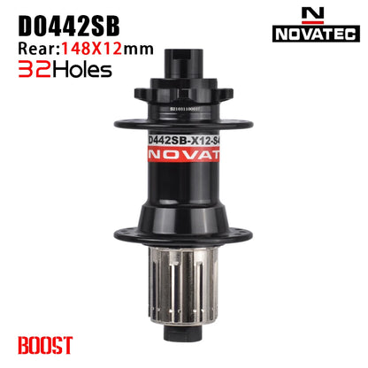 NOVATEC Mountain Bike Hub D041SB D042SB 32/36 Holes Mtb Bushing for 8/9/10/11 Speed MTB Disc Brake Hub  Mtb Hubs 32H mtb hubs