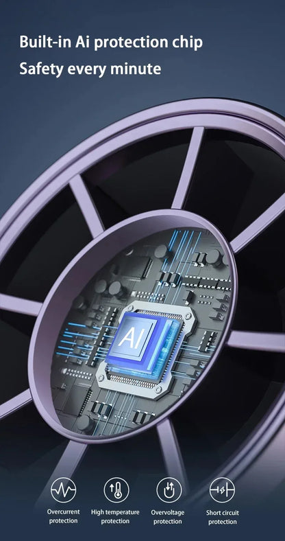 Mini Handheld Fan With Power Display Portable Air Calculating Fan Personal Highspeed Fan Rechargeable Mute Handheld Fan