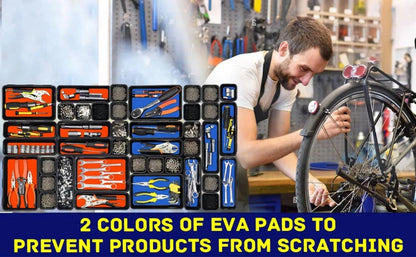 Drawer Organization 8/26/47pcs Tool Tray Tool Box Organizer Tray Dividers Set Workbench Cabinet Bins Tool Chest Garage Hardware