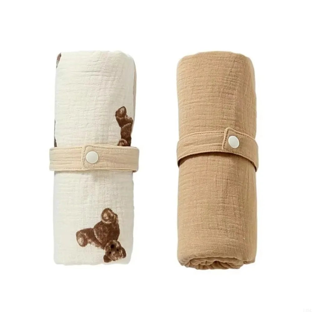 Soft Baby Diaper Changing Pad Strong Absorbent Breathable Infant Diaper Mat Hypoallergenic Diapering Sheet Baby Bed Pad Nursery