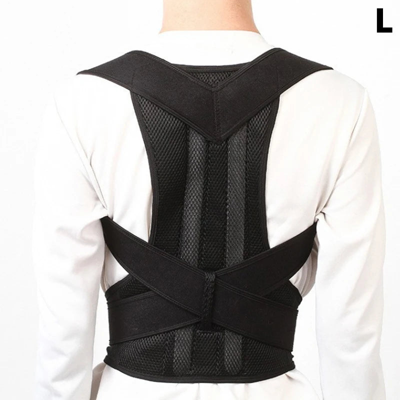 Posture Corrector for Men and Women Back Posture Brace Clavicle Support Stop Slouching and Hunching Adjustable Back Trainer