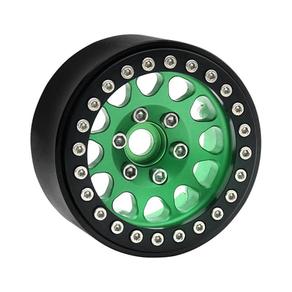 Metal 1.9 Beadlock Wheel Rim Hub for 1/10 Hsp Redcat Rc4wd WRAITH Tamiya Axial SCX10 D90 HPI RC Car Spare Part