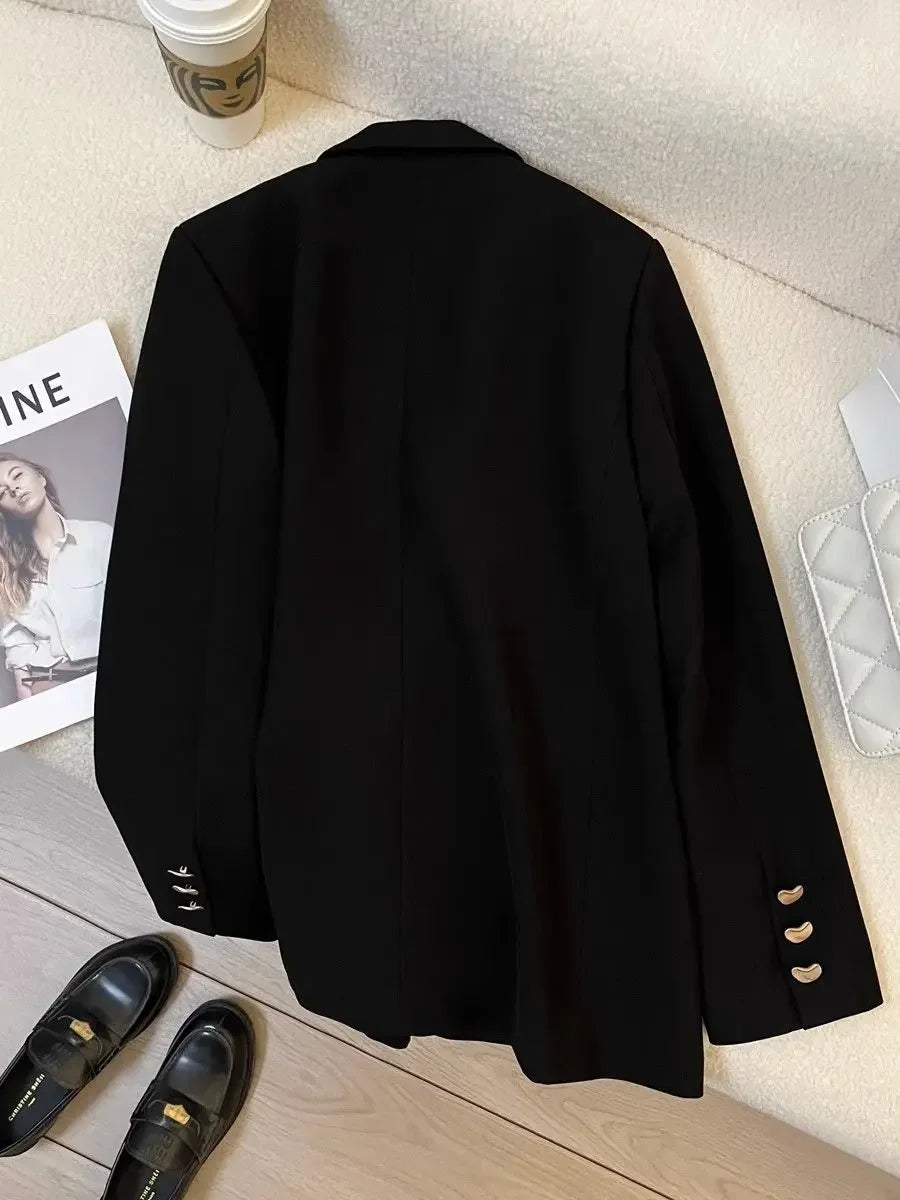 Office Wear Professional Outfits Outerwear Solid Women's Blazers Spring Autumn Female Coats and Jackets In Promotion Korean Fall