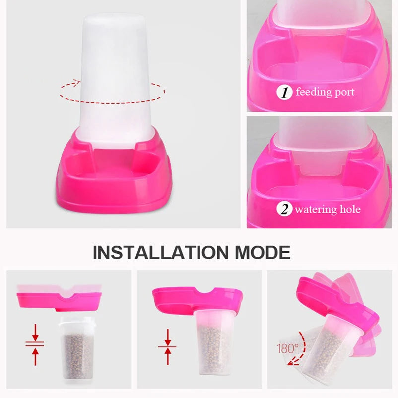 Hot pet smart feeder Dog cat pet quantitative feeding pet supplies Cat bowl Dog bowl pet supplies