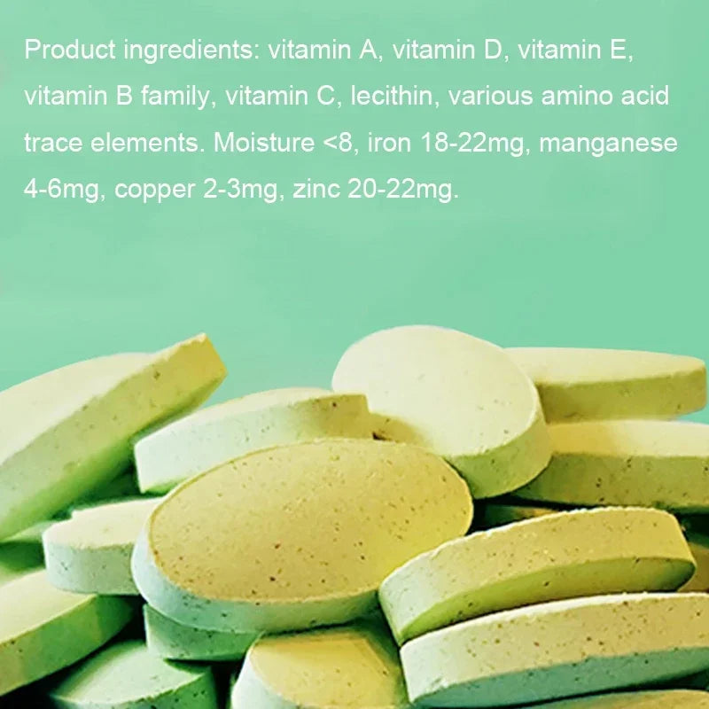 NEW Pet Multivitamin Supplements Beautiful Hair, Improve Immunity, Balanced Nutrition Health Products for Dogs and Cats