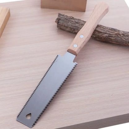 310MM Steel Saw Double Edged Japanese Pull Saw Flexible Blade Hand Saw for Woodworking Cutting Saw