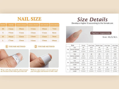 10PCS Handmade Manicure Press-On Nails French Style Medium Almond Shape with Blue Bow Design Includes Adhesive And Nail File Set
