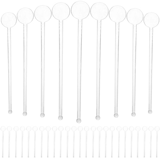 80 Pcs Stirring Rod Muddler Stick Cocktails Beverage Agitator Drink Stirrer Mudler Stirrers Coffee Sticks Swizzle for Bar