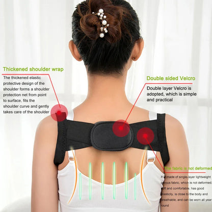 Back Posture Corrector Belt Adjustable Shoulde Neck Spine Reshape Body for Column Posture Correction for Women Men Straightener