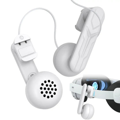 For Meta Quest 3 2 Kids VR Headset, High Definition Over-Ear VR Headsets, Comfortable Adjustable Ear Buds Use Headphones For VR