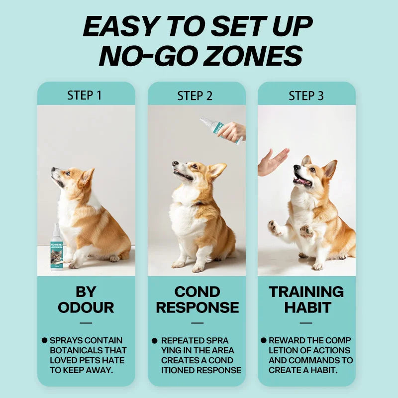 Pet Exclusion Zone Spray Cat Repellent Repelling Induction Spray Cat Repellent Spray To Prevent Cat Disorderly Urine