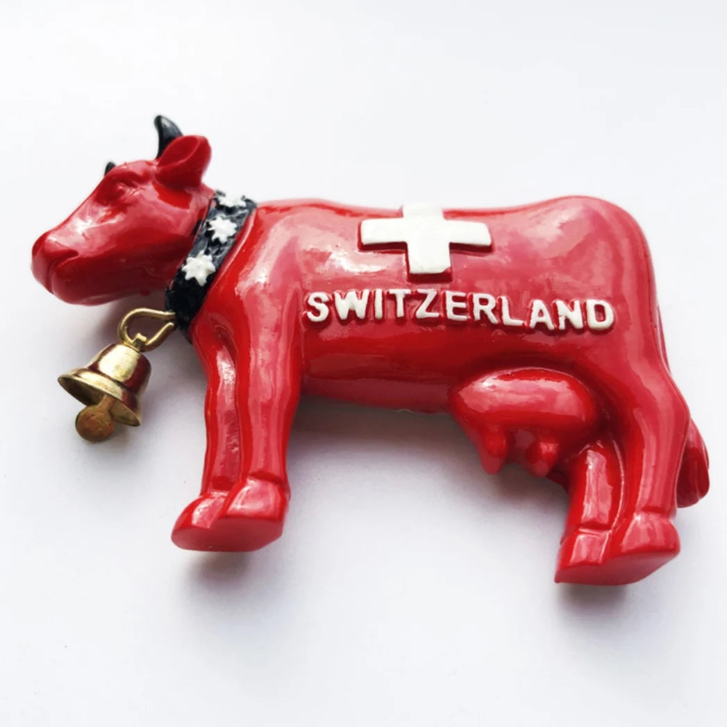 Europe Switzerland 3D Fridge Magnets Tourism Souvenir Refrigerator Magnets Sticker Collection Handicraft Decoration Articles