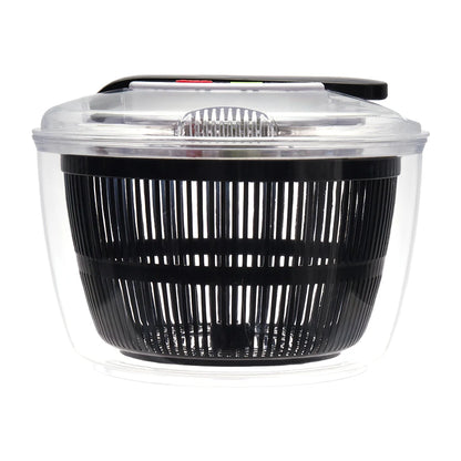 【Lifeideas】5L Salad Spinner Large Salad Sowl With Lid One-handed Easy Press Salad Spinner Washer Dryer Drainer Mixer