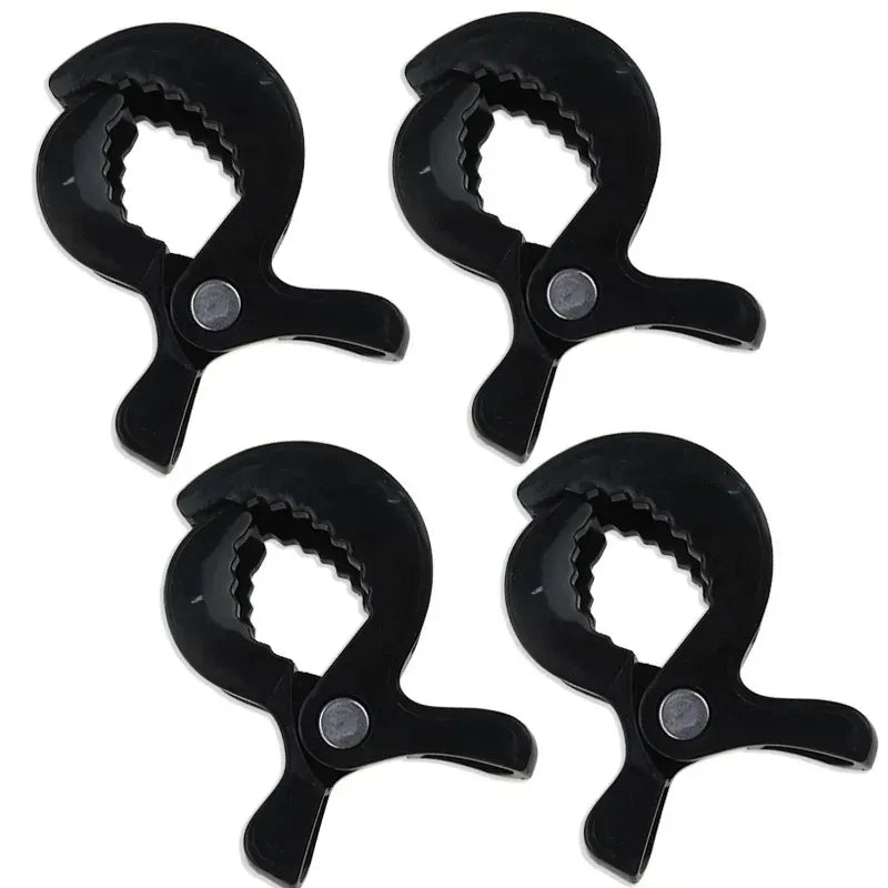 1-4pcs Baby Stroller Clamp Alligator Clip Pram Peg Portable Stroller Hook Baby Car Seat Clips Toddler Baby Stroller Accessories