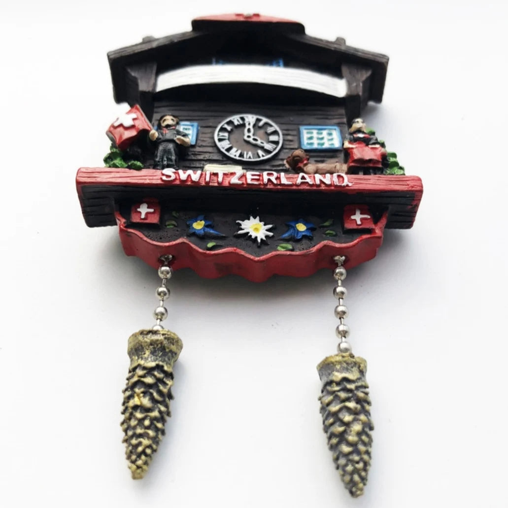 Europe Switzerland 3D Fridge Magnets Tourism Souvenir Refrigerator Magnets Sticker Collection Handicraft Decoration Articles