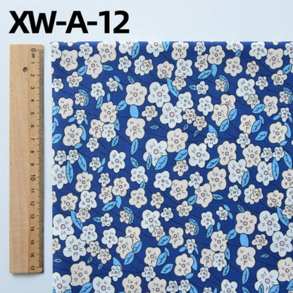 Fabric cotton handmade diy bedding flowers garden flowers pure cotton printing fabric twill cotton fabric sewing
