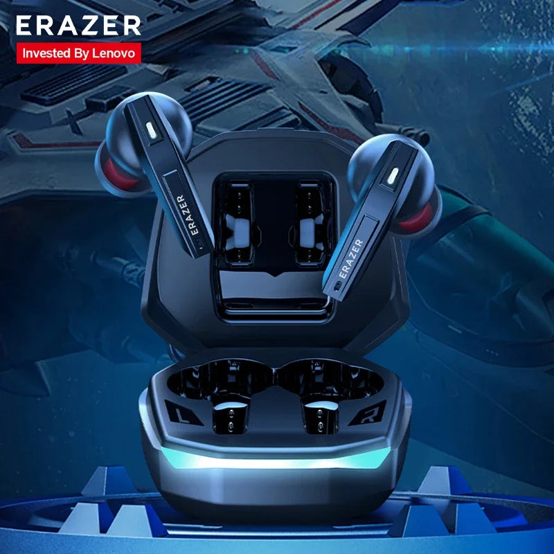 Lenovo ERAZER XT86 Gaming Earphones Bluetooth 5.4 Wireless Earphones Stereo Earphones with Microphone Low Latency GM2 Earphones