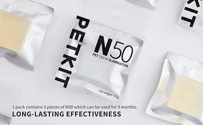 PETKIT N50 Odor Eliminator for Pura Max Self-Cleaning Cat Litter Box Original Toilet Odor Control Air Use 6 Mouths
