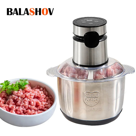 5L Electric Food Chopper Vegetable Chopper Small Food Processor Meat Grinder Mixer Electric Dicer Baby Food Processor