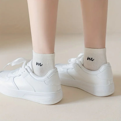 5 pairs of short sports socks for one sale, comfortable and breathable short socks sock