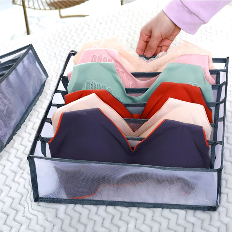 Underwear Bra Socks Panty Storage Boxes Home Organization Drawer Divider Home Dormitory Save Space