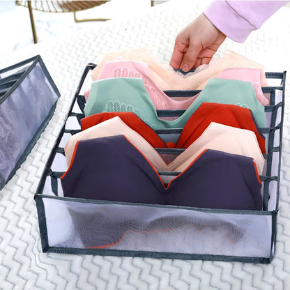 Underwear Bra Socks Panty Storage Boxes Home Organization Drawer Divider Home Dormitory Save Space