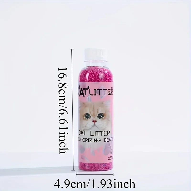 5 Fragrance Cat Litter Deodorizer Beads Strong Odor Eliminator for Kitty Toilet Long Lasting Scent Pearls Pet Cleaning Supplies