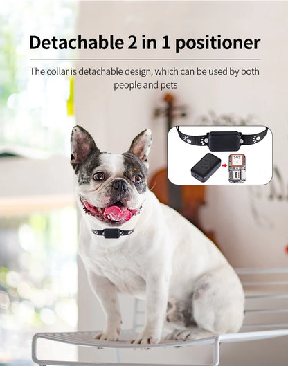 P03 Pet GPS Tracker RealTime Tracking Quadruple precise positioning App controlled for Dogs/Cats,Car, the elderly person Locator