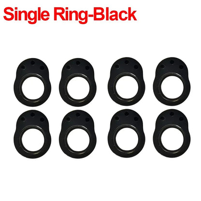 1/10Pcs Door Stops Silicone Door Handle Buffer Wall Protection Doorknob Bumper Furniture Protected Crash Pads Shockproof Rings