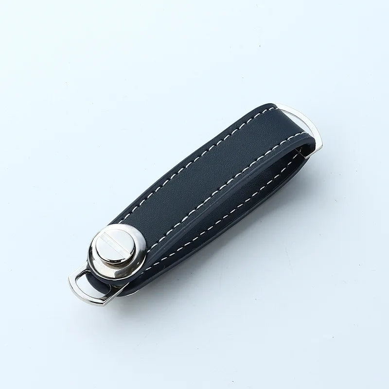 Car Key Pouch Bag Case Wallet Holder Chain Key Wallet Ring Collector Housekeeper Pocket Key Organizer Smart Leather Keychain