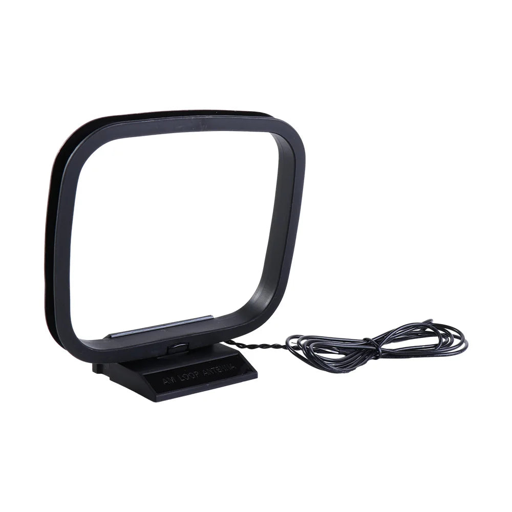 Av Audio Bare Wire Indoor Radio Radio Loop Antenna Home Stereo Receiver Radio Signal Receiving Am Loop Antenna Fm Radio Loop