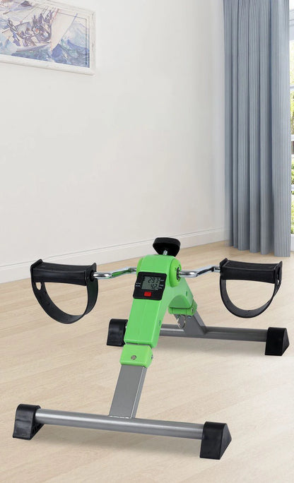 Pedals Exercise Bike Portable Mini Exercise Bike Bodybuilding Machine Elderly Rehabilitation Leg Arm Trainer Bicycle