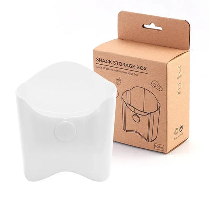 Portable Plastic French Fries Cup Snack Organizer Food Grade PP Salad Cup Square Salad Bowl