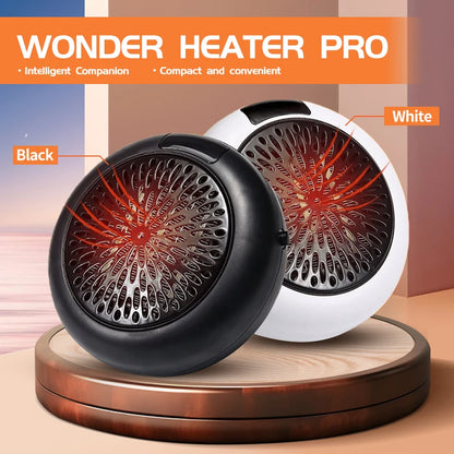 EU Portable electric heater Mini Wall-mounted home desk Heater Heater Quiet remote Quick heating thermostat