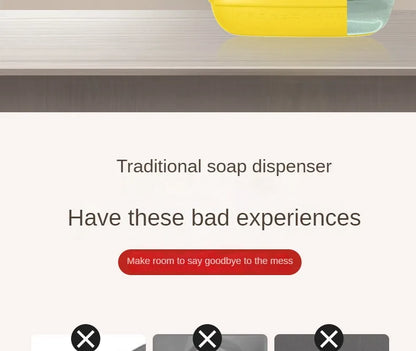 Kitchen Sink Soap Dispenser Detergent Soap Extender Detergent Presser for Detergent and Hand Soap Kitchen Accessories