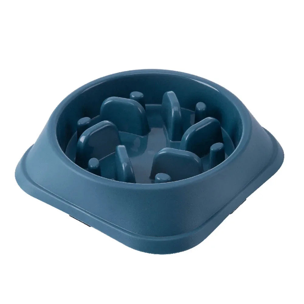 Pet Dog Slow Feeder Bowl Puppy Non Slip Puzzle Bowl Anti-Gulping Pet Slower Food Feeding Dishes Dog Bowl for Medium Small Dogs